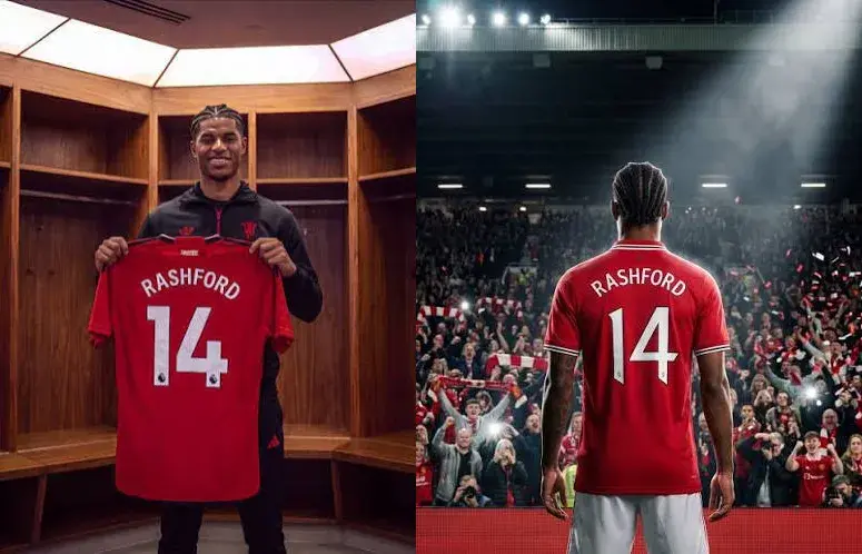 Listo para lucir la camiseta número 14 en la nueva temporada: Ni Rashford ni el Manchester United están interesados en forzar un traspaso